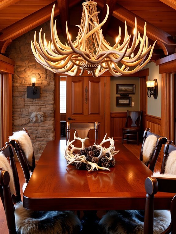 decorative antler home accents