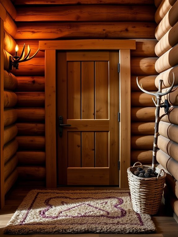 decorative antler inspired accents