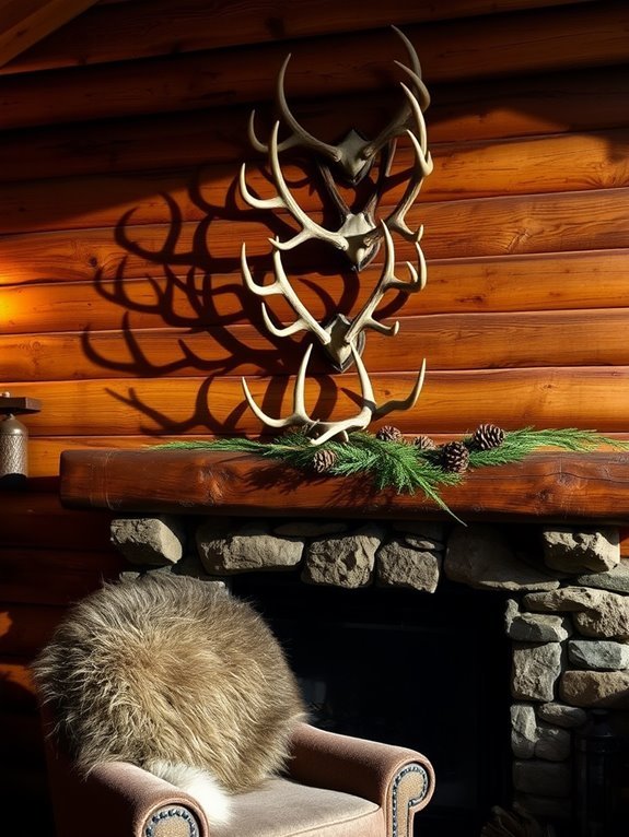 decorative antler wall art