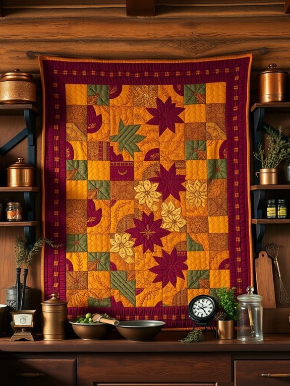 decorative fabric wall art