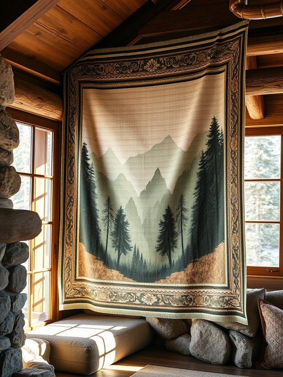 decorative fabric wall hangings