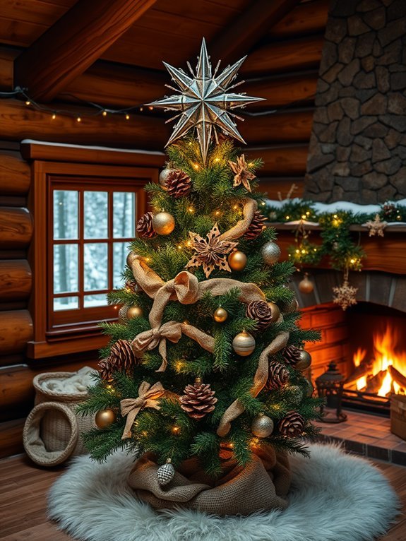 decorative rustic metal stars