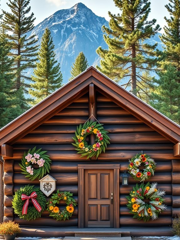 decorative seasonal door adornments