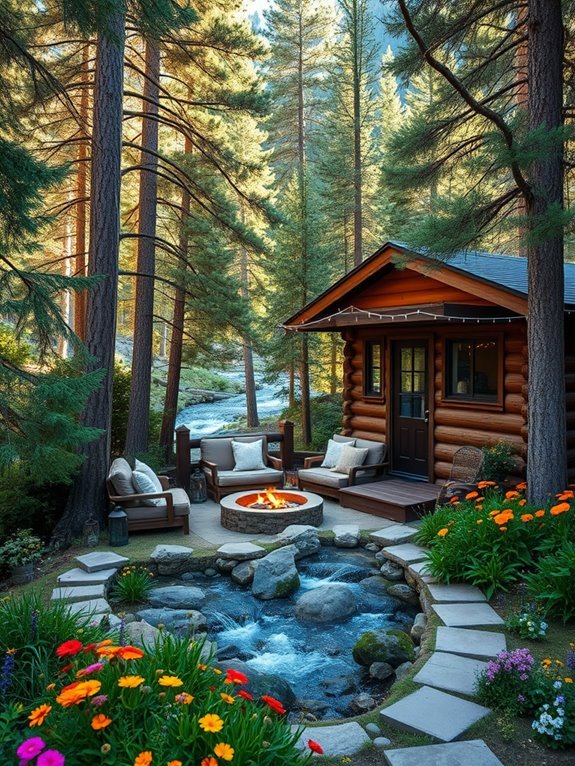 design cozy outdoor retreat