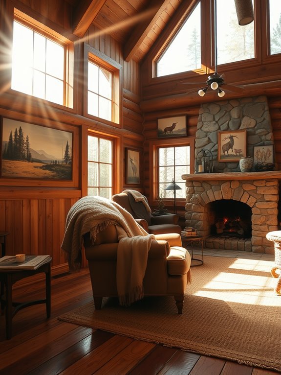 display nature themed artwork