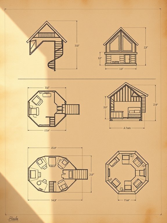 distinctive architectural cabin designs