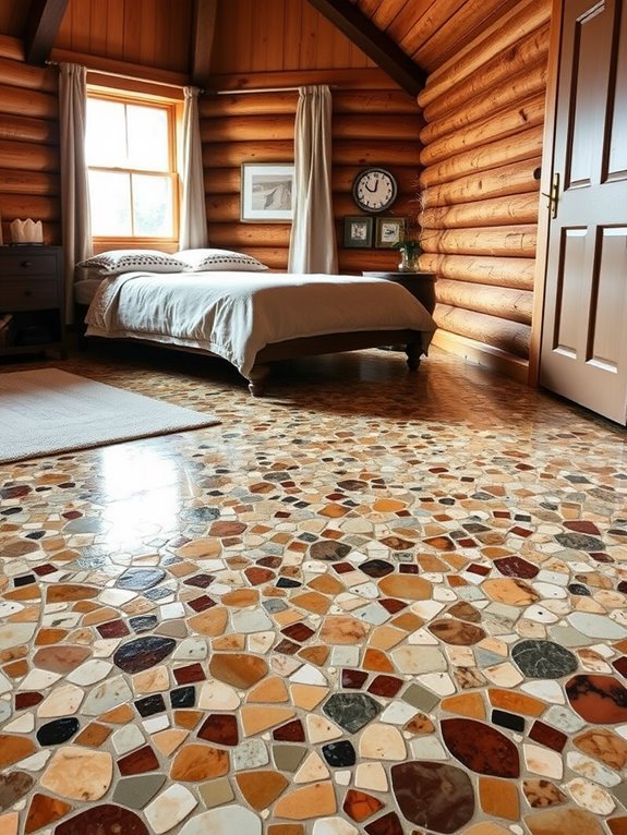 distinctive terrazzo design appeal