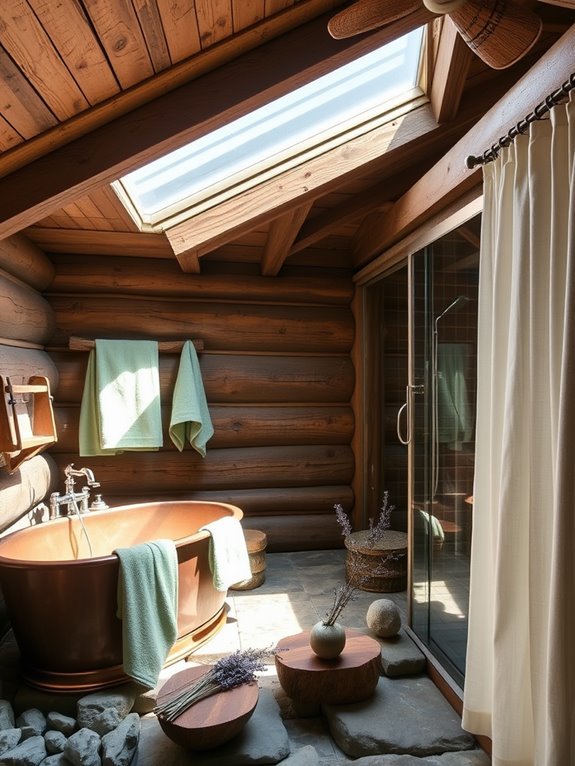 earthy tones from nature