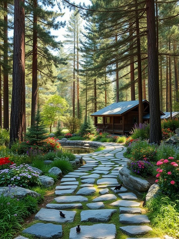 eco friendly garden pathways