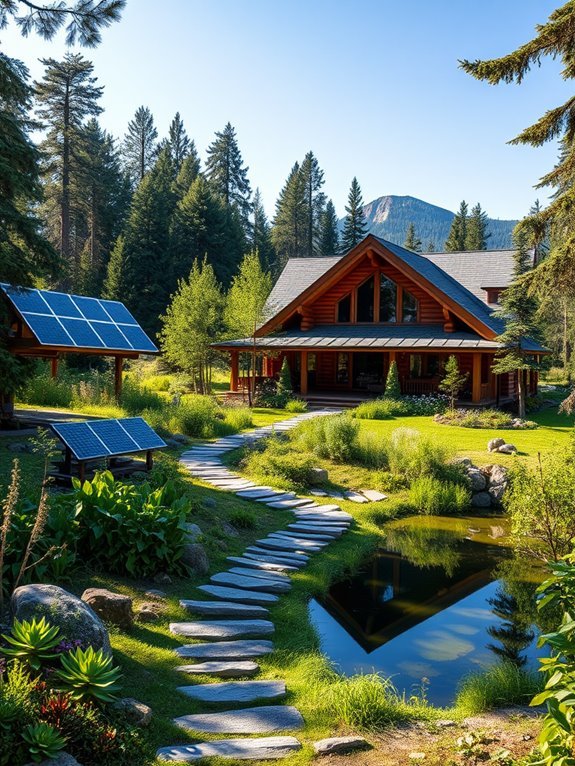 eco friendly hidden retreat