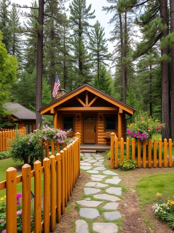 eco friendly rustic barrier