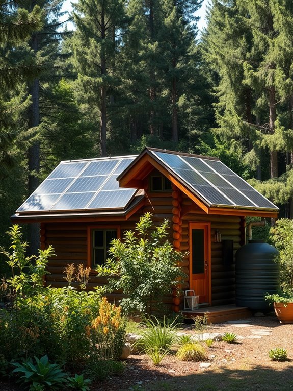 eco friendly solar cabins
