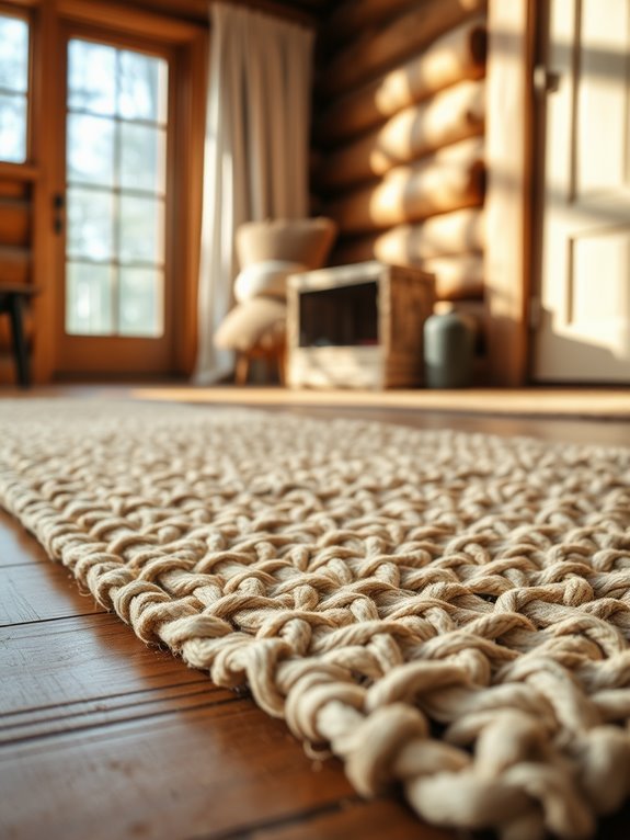eco friendly textured floor covering
