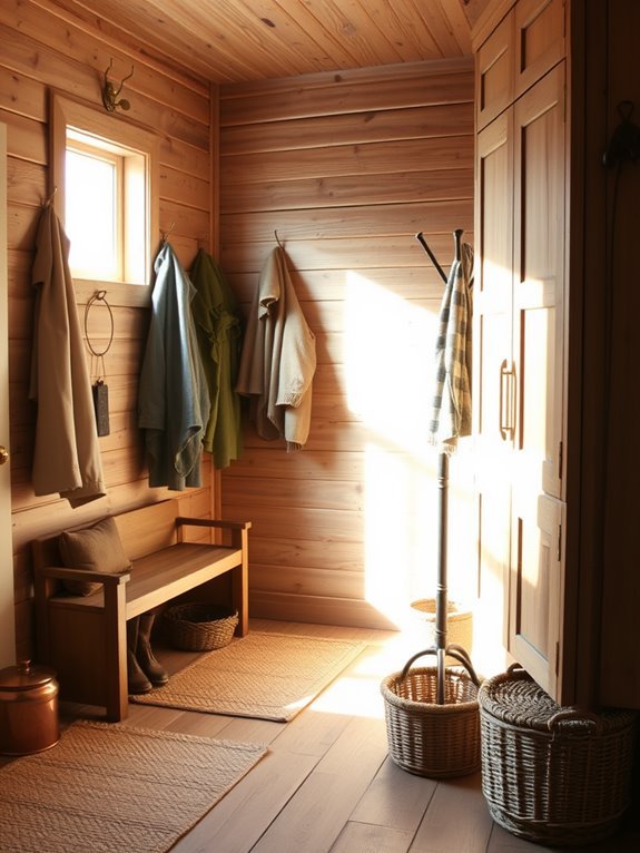 efficient organized entryway spaces
