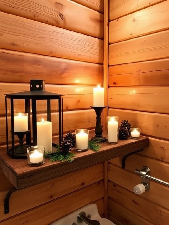 elegant candle display ideas