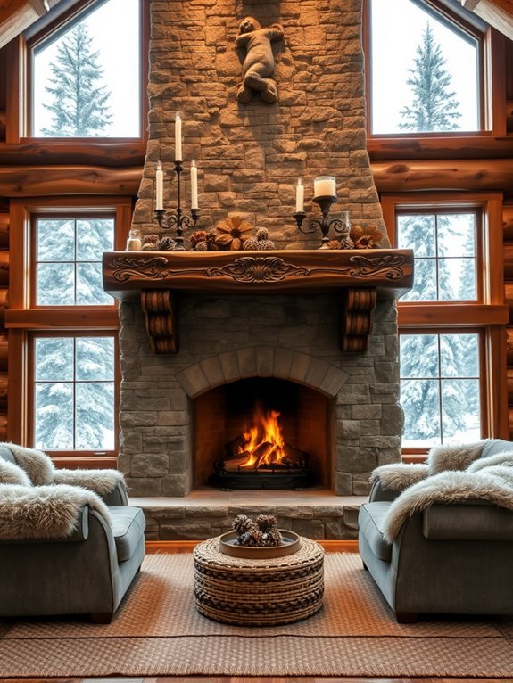 elegant decorative fireplace designs