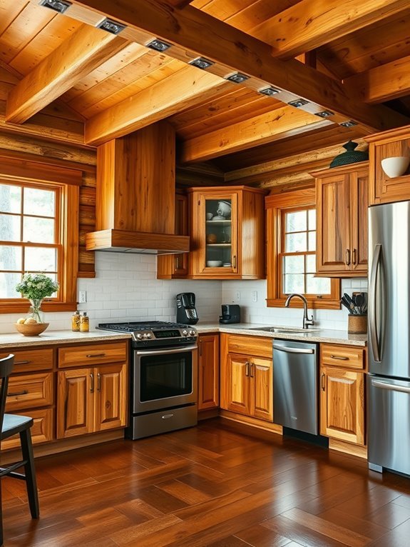 elegant kitchen wall design