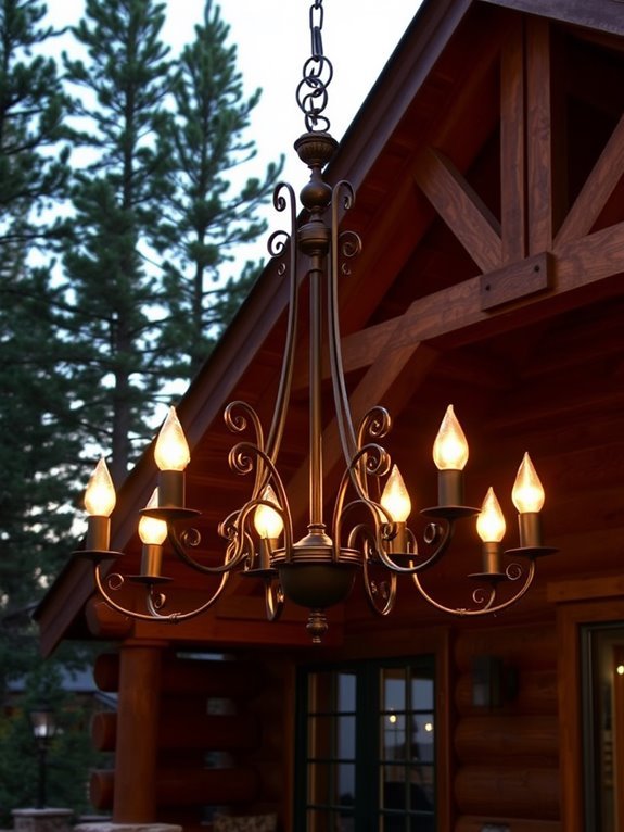 elegant lighting for outdoors