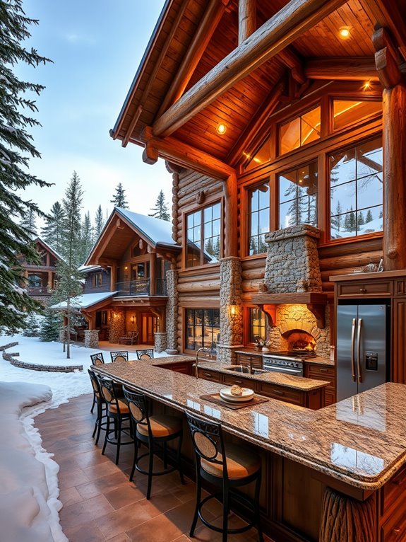 elegant mountain getaway experience