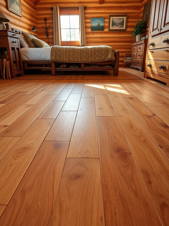 elegant natural wood flooring