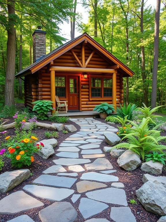 elegant outdoor natural pathways