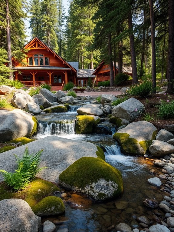 elegant outdoor water aesthetics