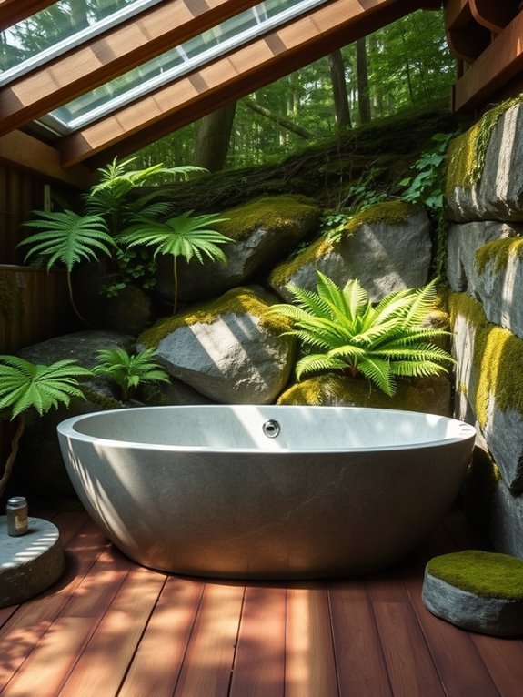 elegant standalone soaking tubs