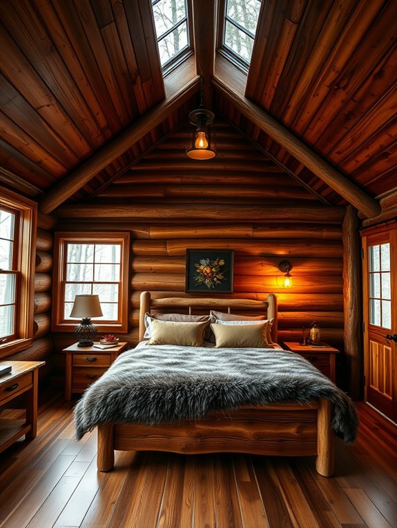 elegant timber ceiling design