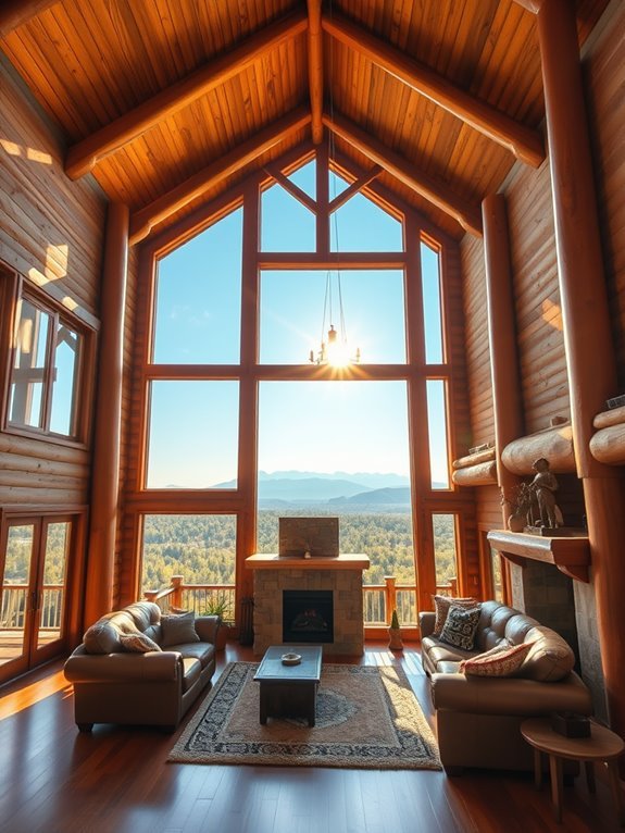 elevated ceiling scenic serenity