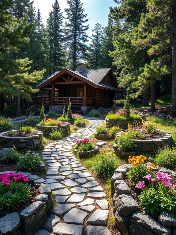 elevated planting areas design