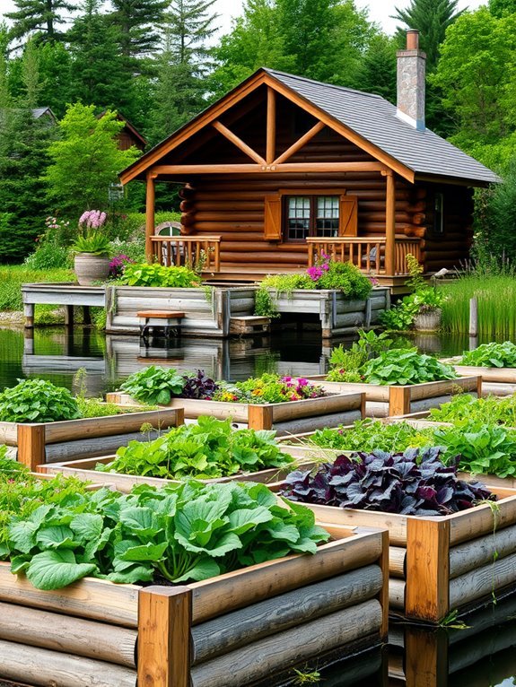 elevated planting for vegetables