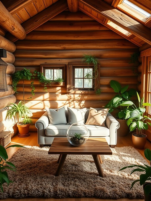 enhance space with plants