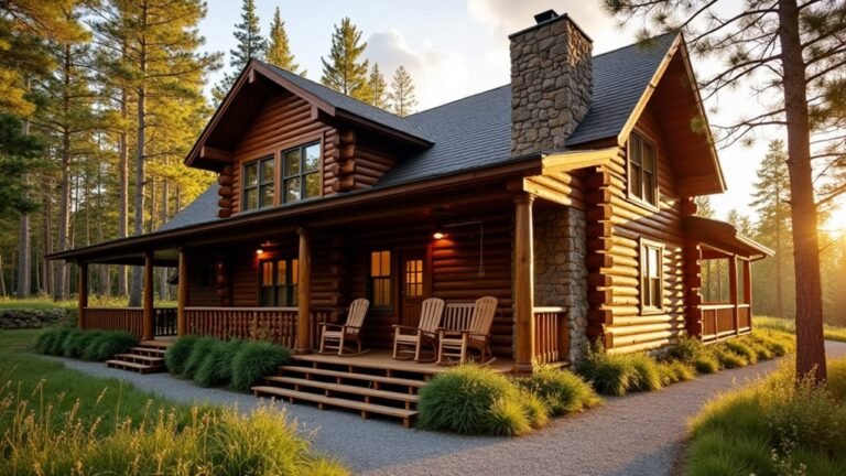 family friendly log cabin inspiration