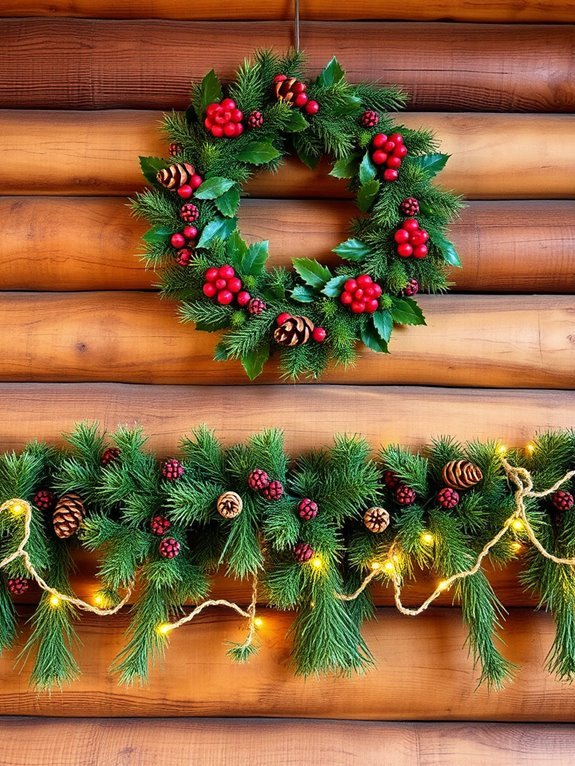 festive decorative floral arrangements