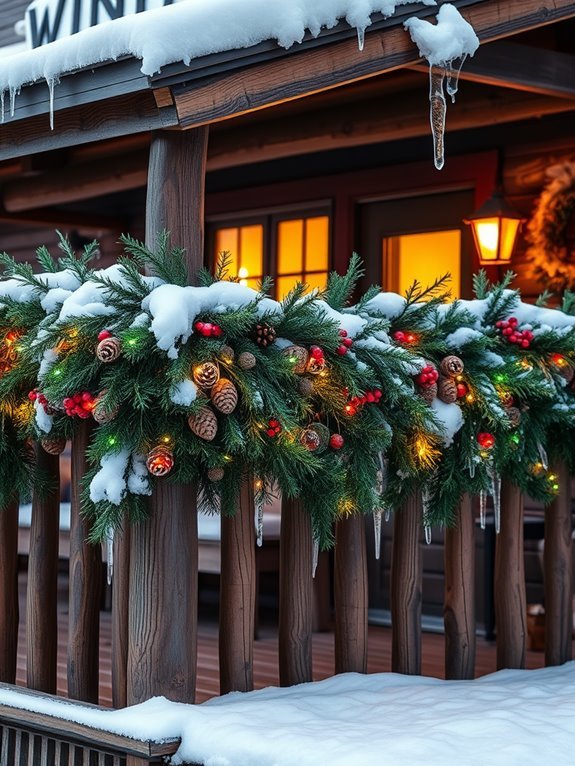 festive outdoor light decor