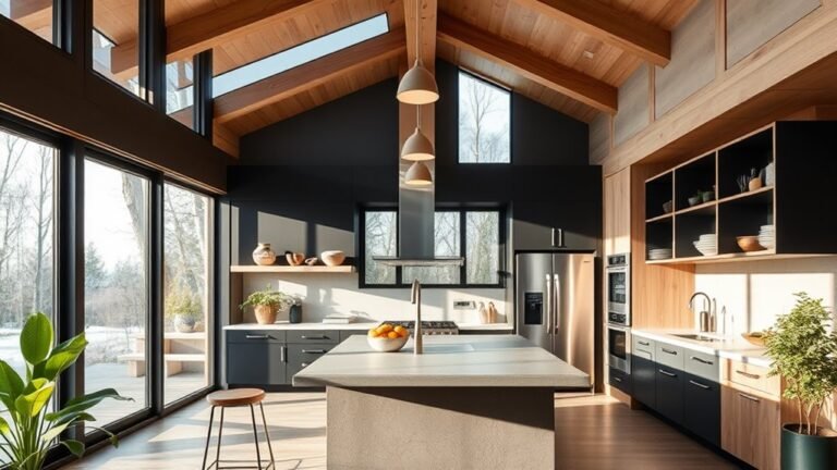 fresh modern cabin kitchens