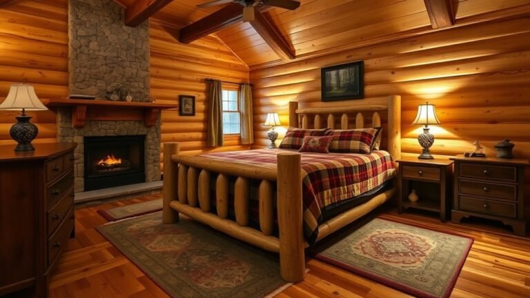 functional cabin bedroom furniture