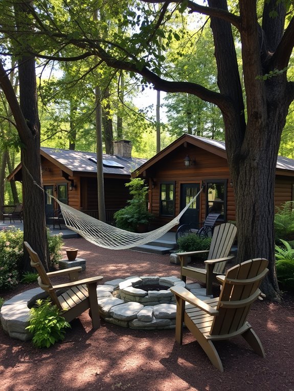 hammock lounging in nature