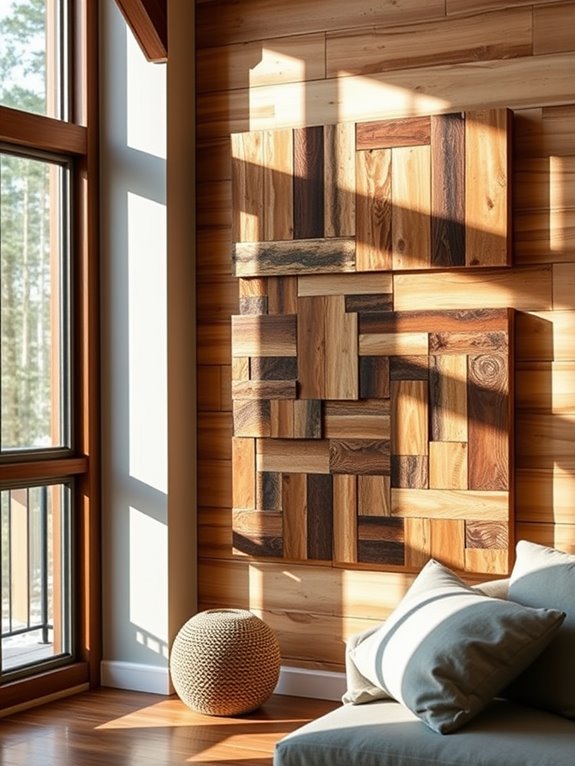 handcrafted natural timber decor