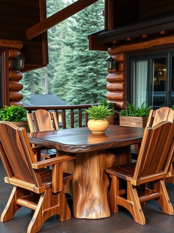 handcrafted natural wood designs
