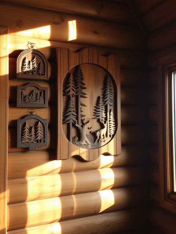 handcrafted rustic wall decor