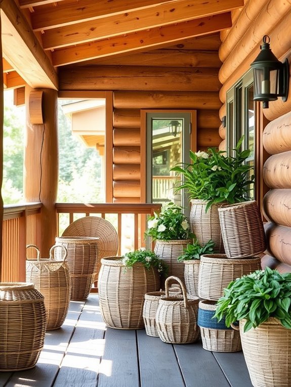 handcrafted woven storage solutions