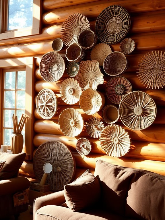 handmade decorative woven baskets
