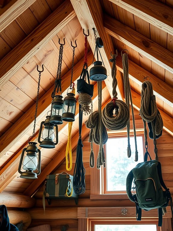 hooks for hanging gear