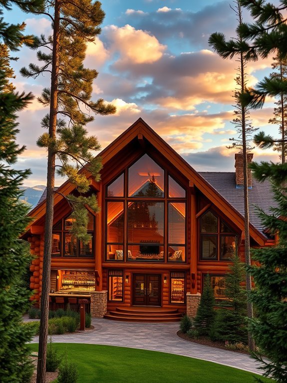 idaho mountain lodge retreat