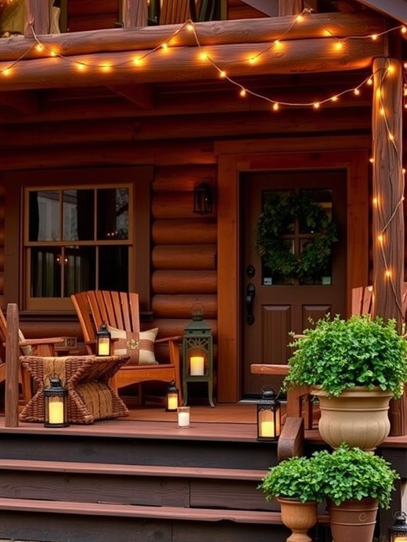 illuminated outdoor ambiance decorations