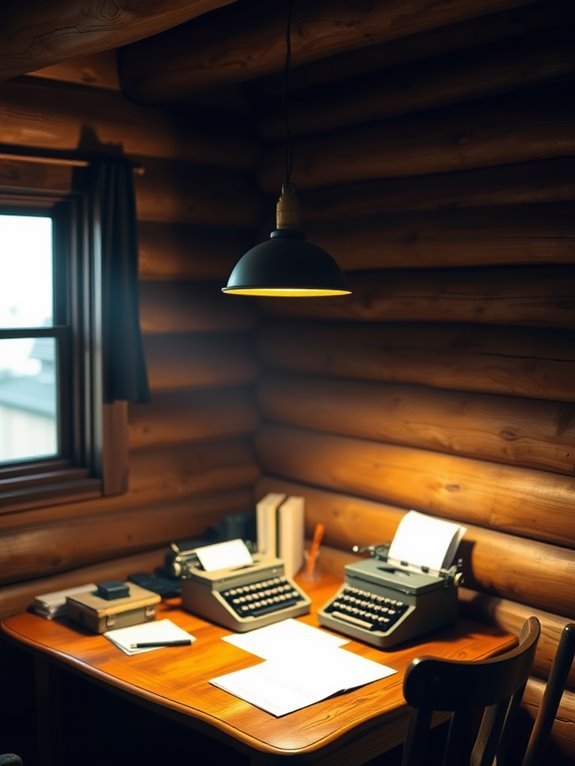illuminated work area focus