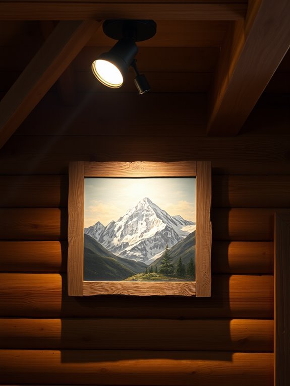 illuminating art displays effectively