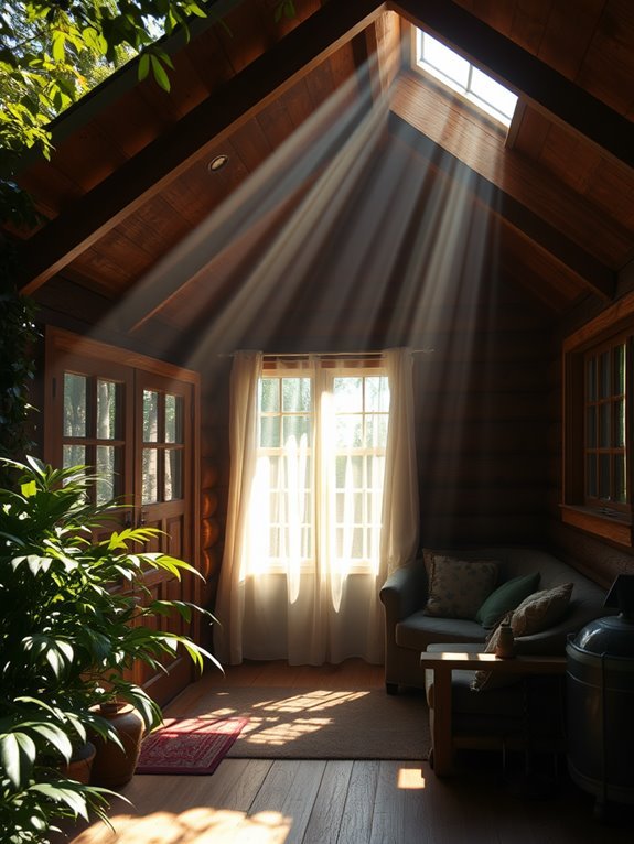 illuminating with natural light