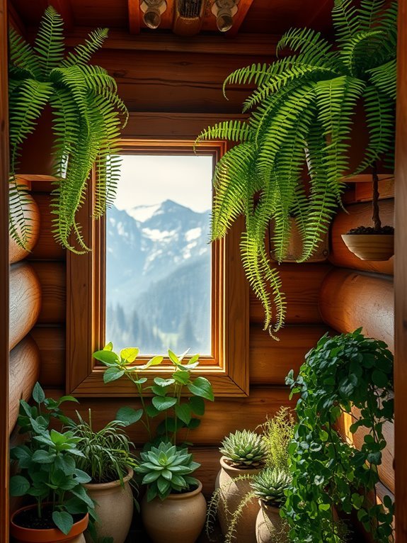 incorporate plants for greenery
